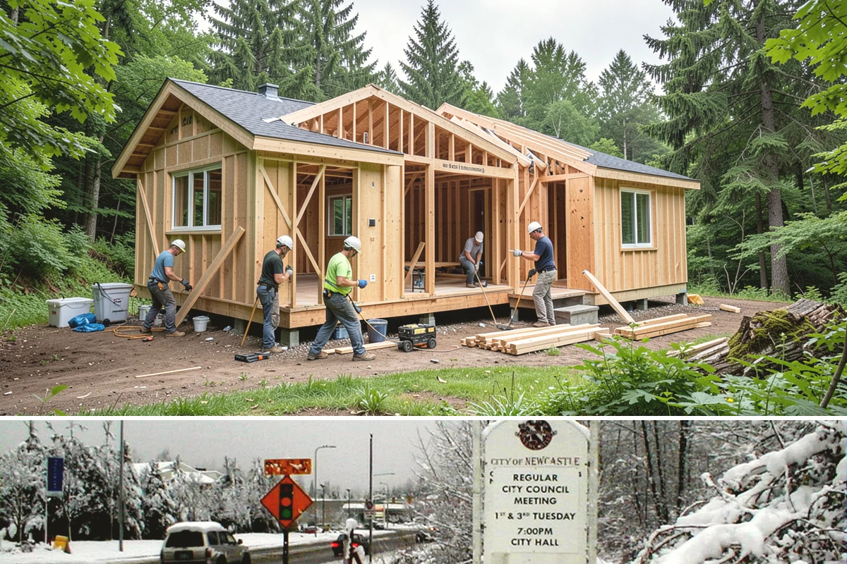 Security System Installation in Newcastle, King County, WA - Security systems can be installed year-round, with exterior camera work best scheduled during drier PNW stretches.