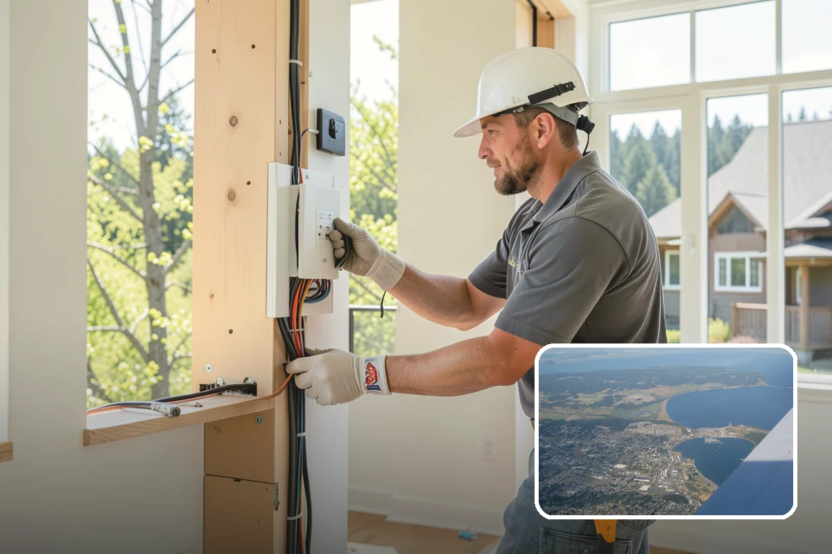 Security System Installation in Oak Harbor, Island County, WA - Comprehensive coverage with cameras, sensors, and alarms