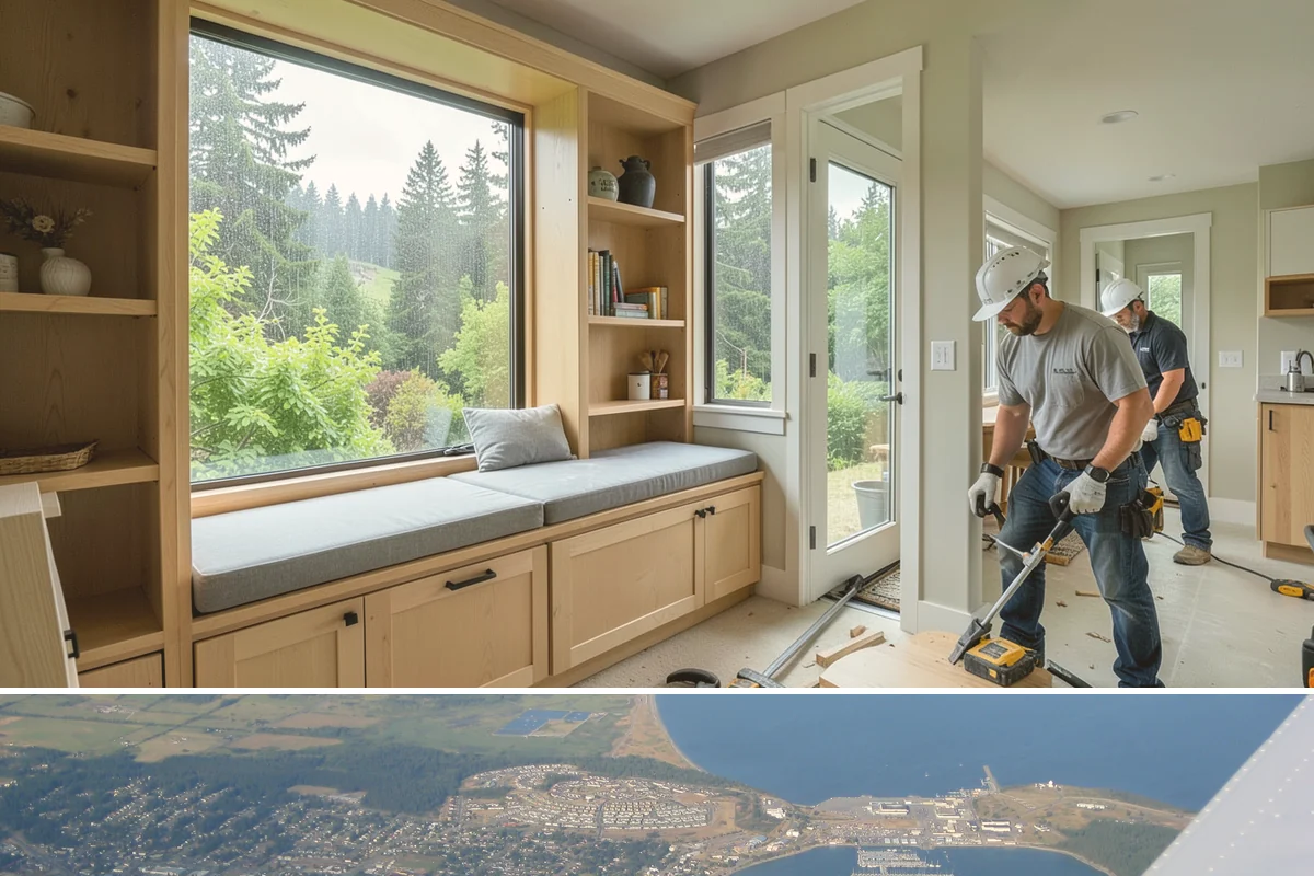 Security System Installation in Oak Harbor, Island County, WA - Security systems can be installed year-round, with exterior camera work best scheduled during drier PNW stretches.