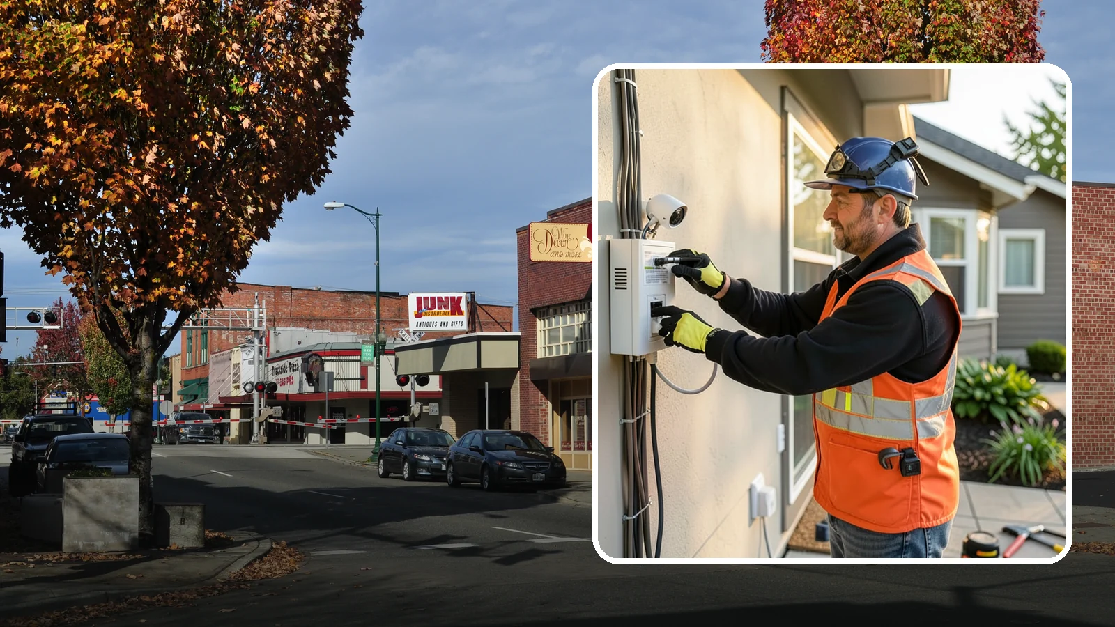 Security System Installation in Puyallup, Pierce County, WA - We install integrated home security systems with cameras, sensors, and alarms you can monitor from anywhere.
