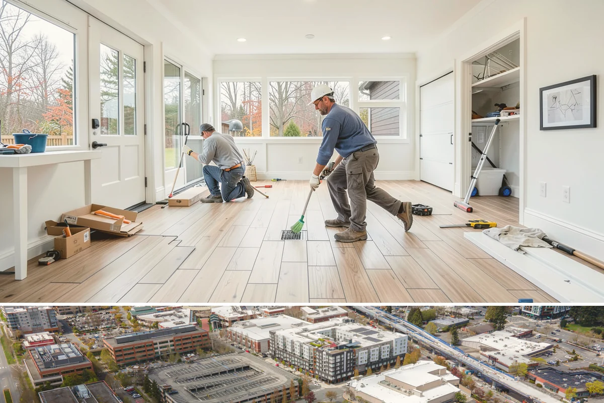 Security System Installation in Redmond, King County, WA - Security systems can be installed year-round, with exterior camera work best scheduled during drier PNW stretches.
