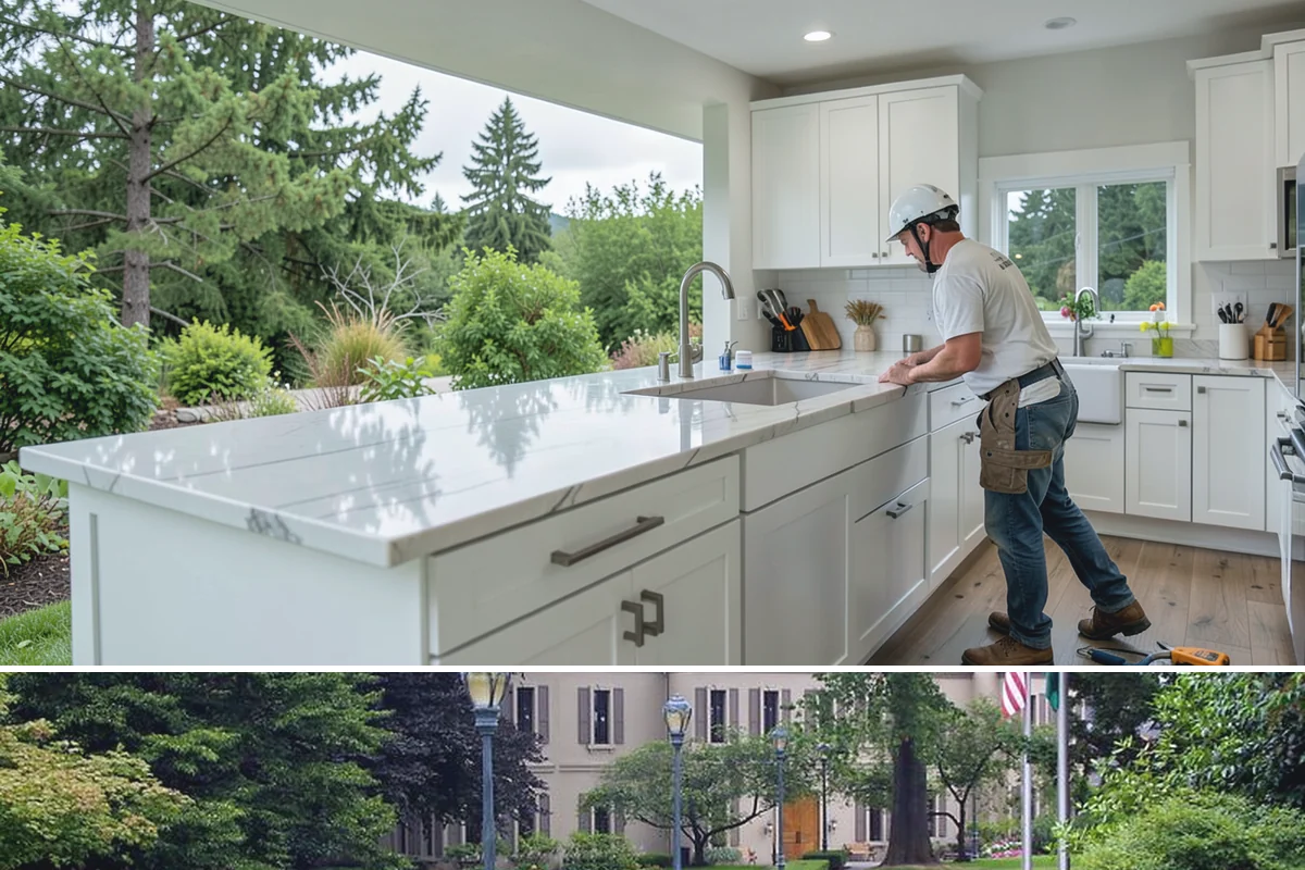 Security System Installation in Woodinville, King County, WA - Security systems can be installed year-round, with exterior camera work best scheduled during drier PNW stretches.