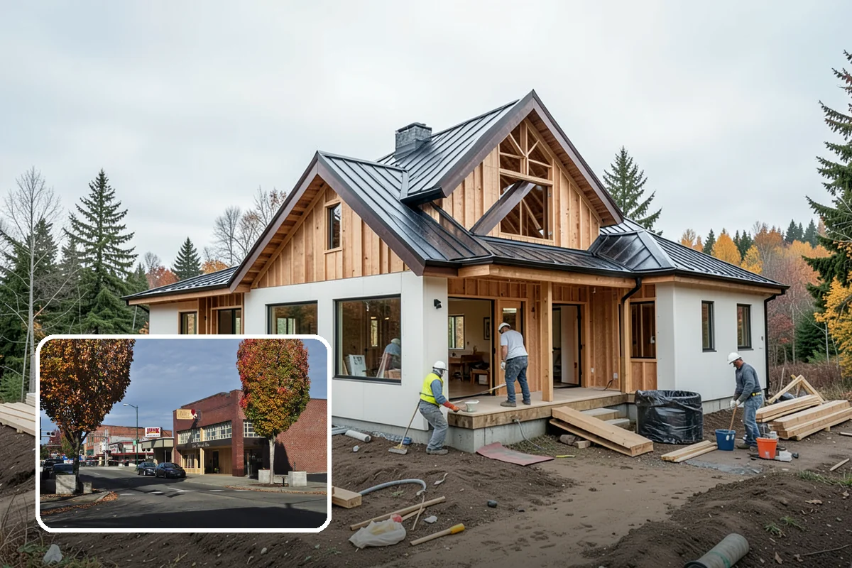 Segmental Block Retaining Wall in Puyallup, Pierce County, WA - Interlocking design flexes with soil and seismic movement