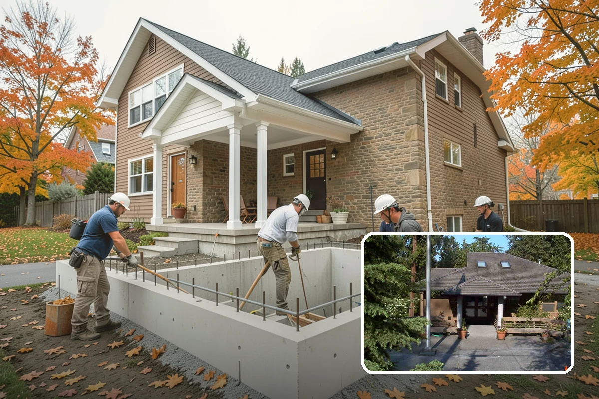 Segmental Block Retaining Wall in Yarrow Point, King County, WA - Interlocking design flexes with soil and seismic movement