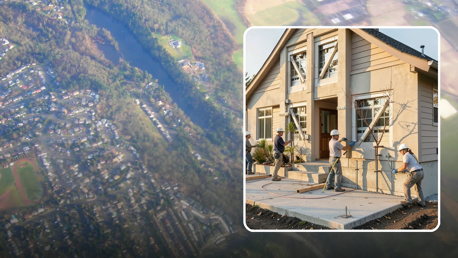 Seismic Retrofit in Algona, King County, WA - We seismically retrofit older homes to bolt them to their foundations and stand up to a Cascadia-region earthquake.