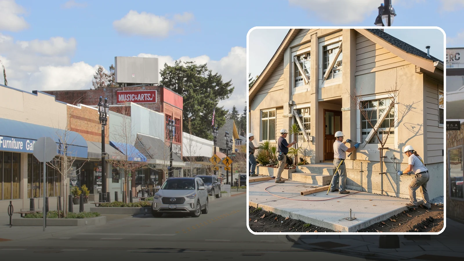 Seismic Retrofit in Bothell, King County, WA - We seismically retrofit older homes to bolt them to their foundations and stand up to a Cascadia-region earthquake.