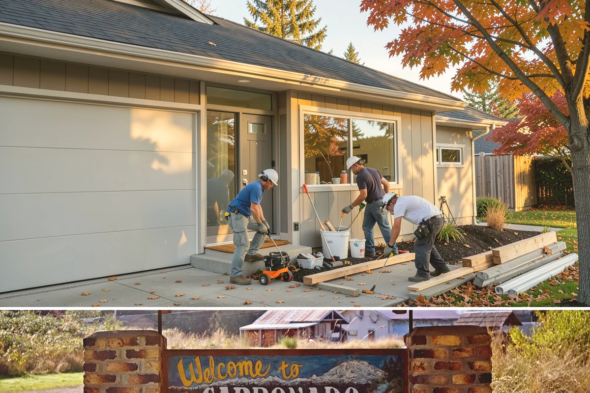 Seismic Retrofit in Carbonado, Pierce County, WA - Seismic retrofits install year-round from inside the crawlspace, so wet Northwest weather rarely affects the schedule.