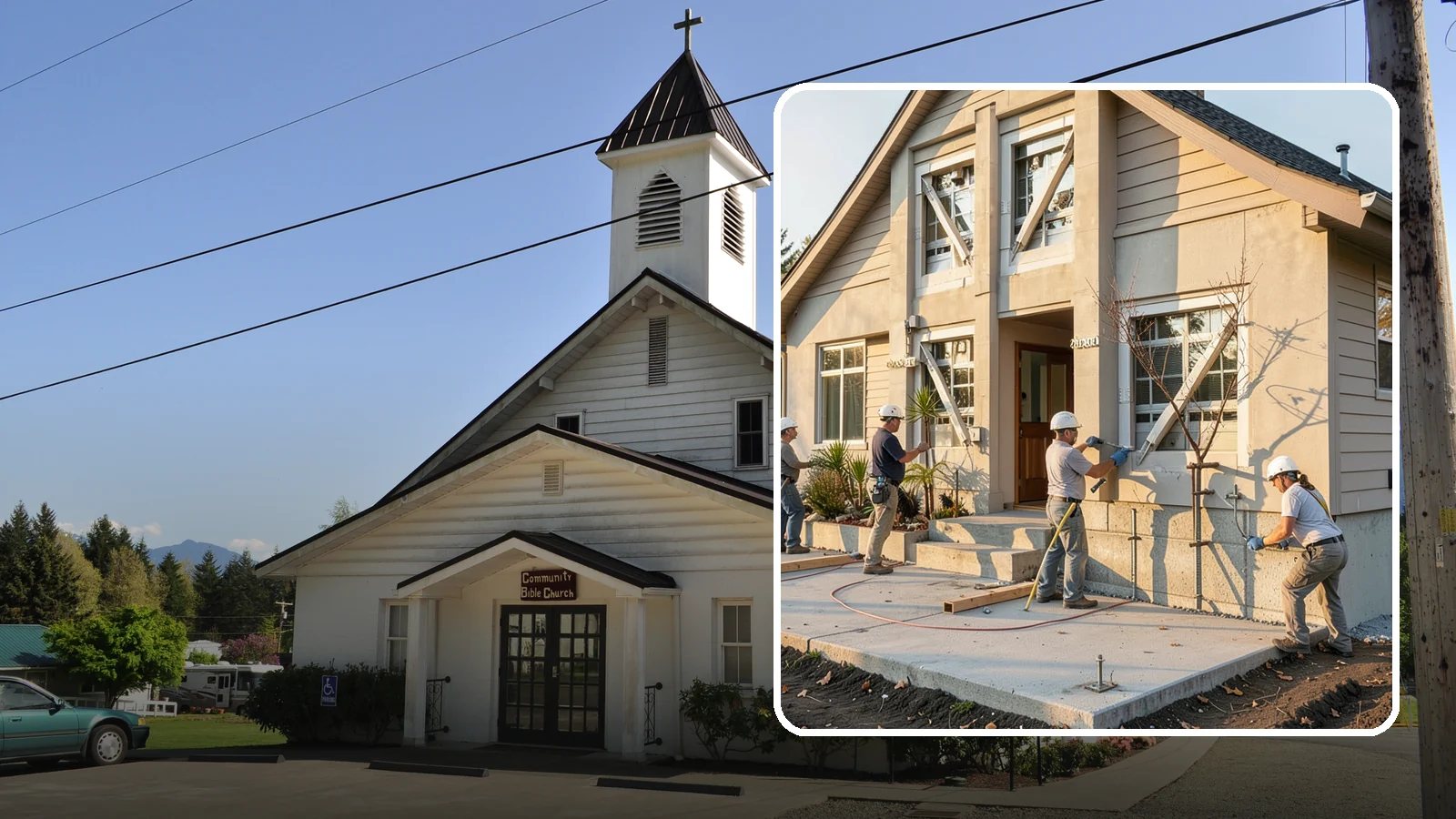Seismic Retrofit in Concrete, Skagit County, WA - We seismically retrofit older homes to bolt them to their foundations and stand up to a Cascadia-region earthquake.