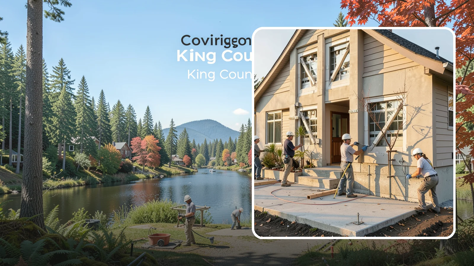 Seismic Retrofit in Covington, King County, WA - We seismically retrofit older homes to bolt them to their foundations and stand up to a Cascadia-region earthquake.