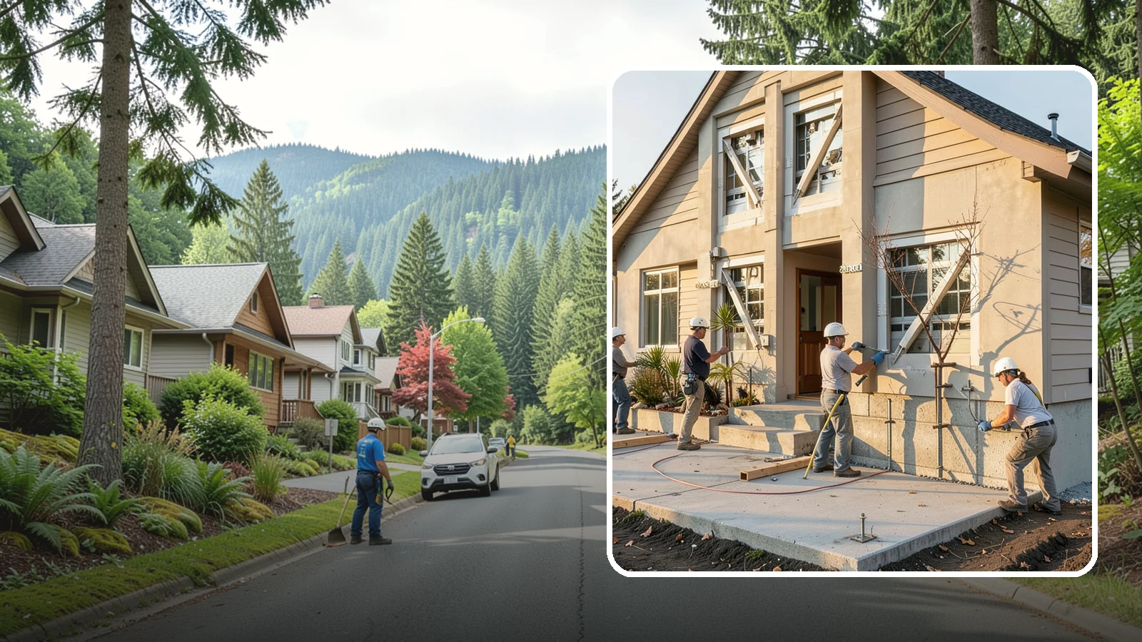 Seismic Retrofit in Darrington, Snohomish County, WA - We seismically retrofit older homes to bolt them to their foundations and stand up to a Cascadia-region earthquake.