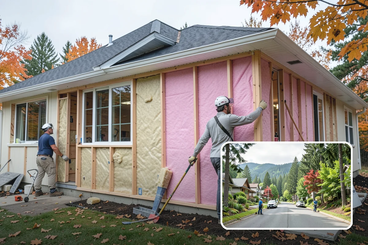 Seismic Retrofit in Darrington, Snohomish County, WA - A home bolted securely to its foundation