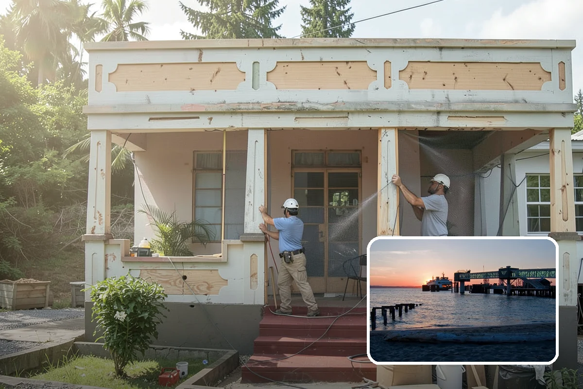 Seismic Retrofit in Edmonds, Snohomish County, WA - A home bolted securely to its foundation