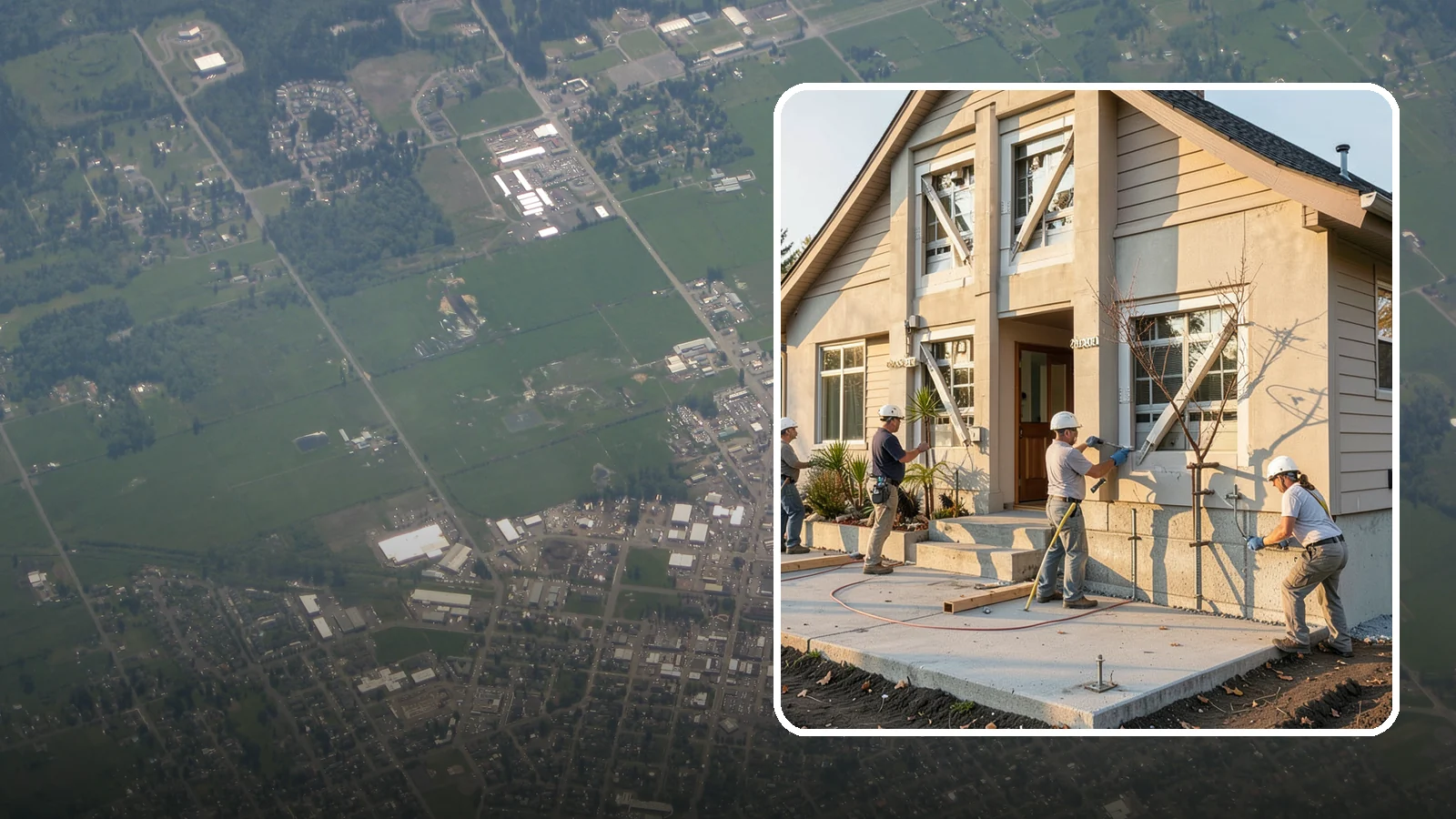 Seismic Retrofit in Enumclaw, King County, WA - We seismically retrofit older homes to bolt them to their foundations and stand up to a Cascadia-region earthquake.