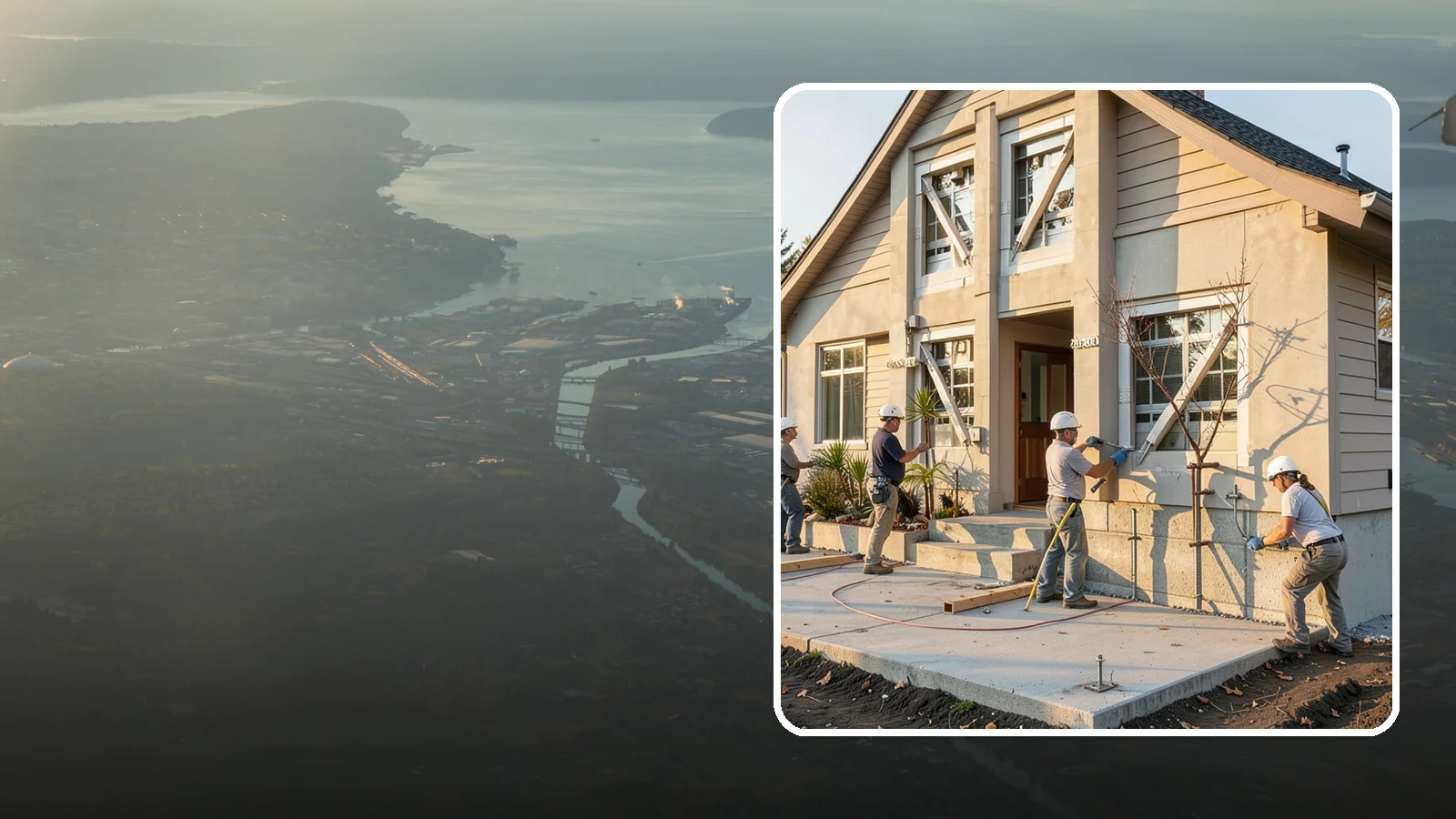 Seismic Retrofit in Fife, Pierce County, WA - We seismically retrofit older homes to bolt them to their foundations and stand up to a Cascadia-region earthquake.