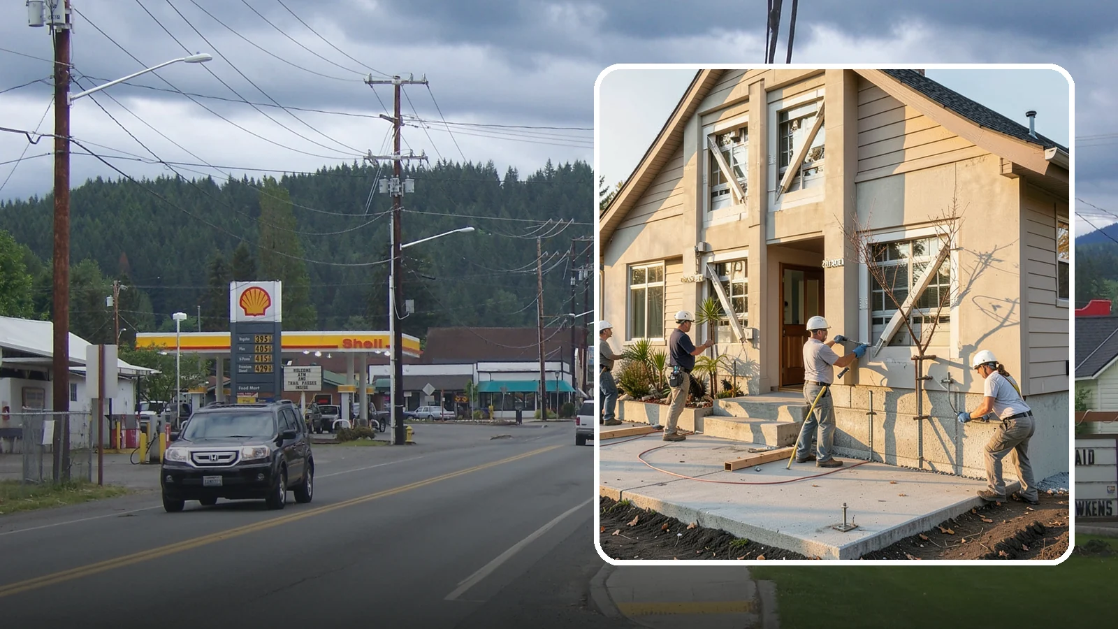Seismic Retrofit in Granite Falls, Snohomish County, WA - We seismically retrofit older homes to bolt them to their foundations and stand up to a Cascadia-region earthquake.