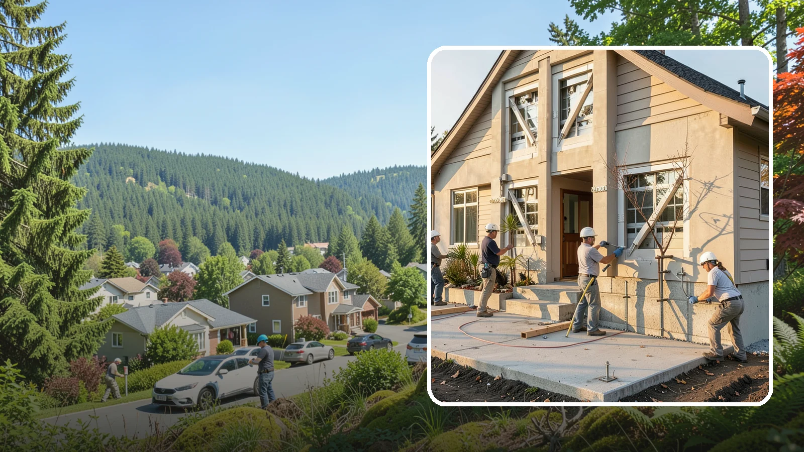 Seismic Retrofit in Index, Snohomish County, WA - We seismically retrofit older homes to bolt them to their foundations and stand up to a Cascadia-region earthquake.