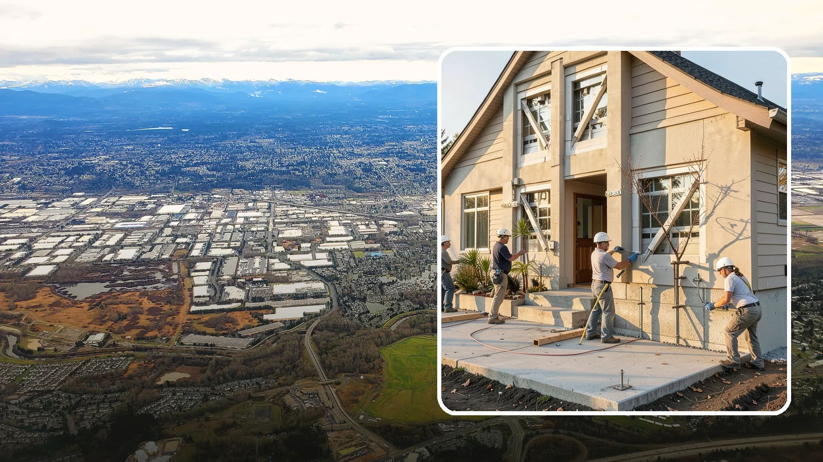 Seismic Retrofit in Kent, King County, WA - We seismically retrofit older homes to bolt them to their foundations and stand up to a Cascadia-region earthquake.