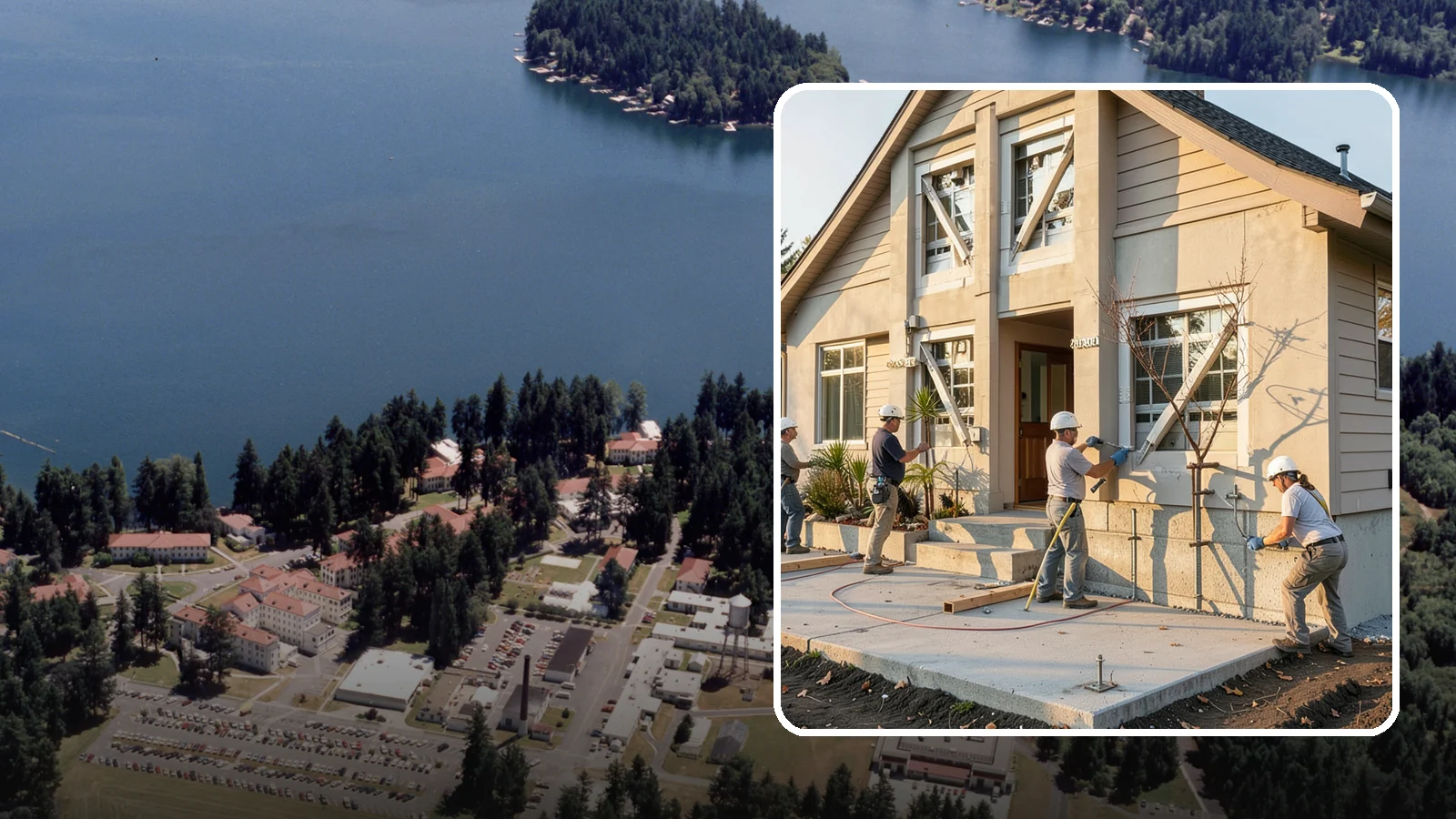 Seismic Retrofit in Lakewood, Pierce County, WA - We seismically retrofit older homes to bolt them to their foundations and stand up to a Cascadia-region earthquake.