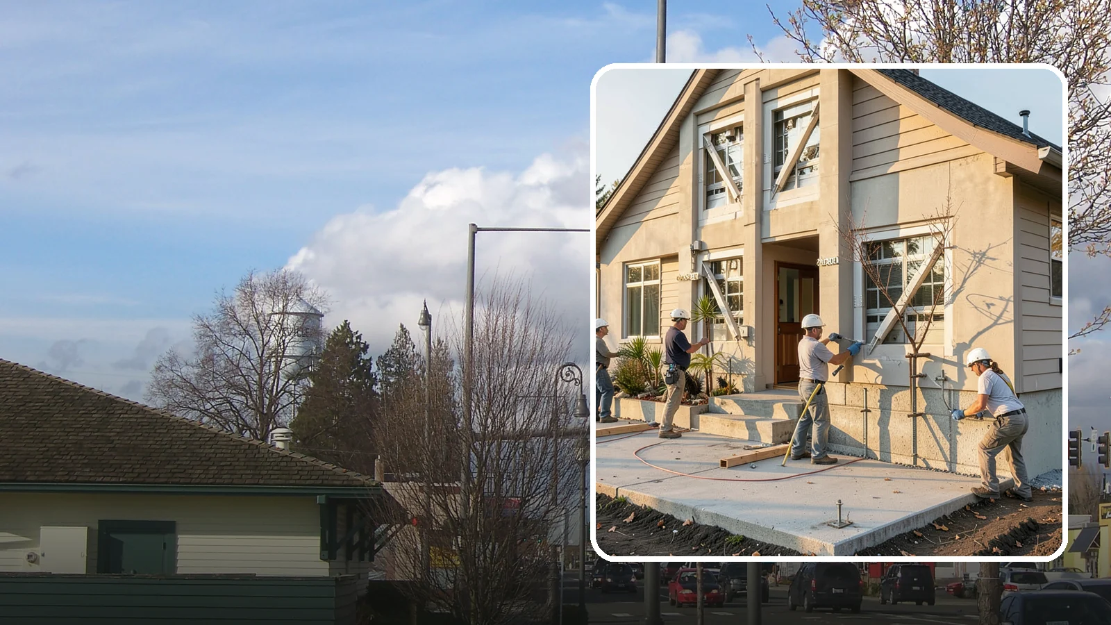 Seismic Retrofit in Marysville, Snohomish County, WA - We seismically retrofit older homes to bolt them to their foundations and stand up to a Cascadia-region earthquake.
