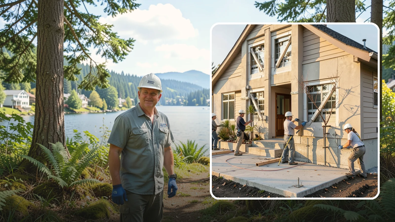 Seismic Retrofit in Milton, King County, WA - We seismically retrofit older homes to bolt them to their foundations and stand up to a Cascadia-region earthquake.