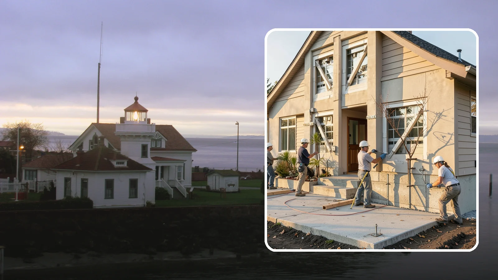 Seismic Retrofit in Mukilteo, Snohomish County, WA - We seismically retrofit older homes to bolt them to their foundations and stand up to a Cascadia-region earthquake.