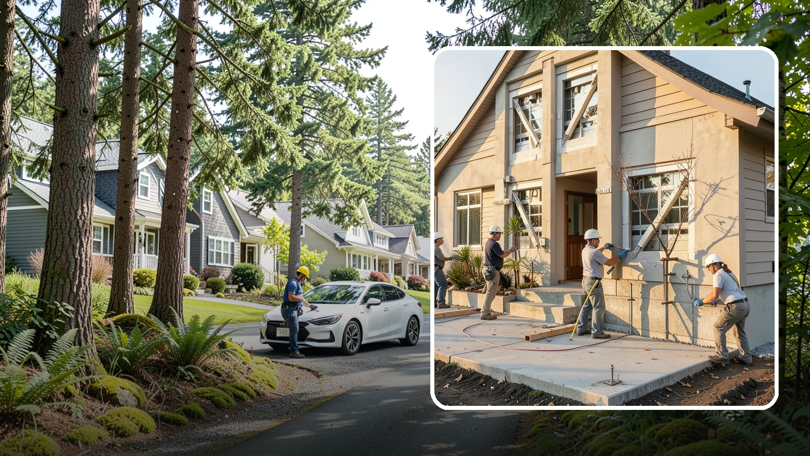 Seismic Retrofit in Normandy Park, King County, WA - We seismically retrofit older homes to bolt them to their foundations and stand up to a Cascadia-region earthquake.
