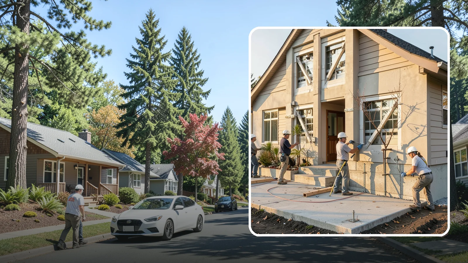 Seismic Retrofit in Orting, Pierce County, WA - We seismically retrofit older homes to bolt them to their foundations and stand up to a Cascadia-region earthquake.