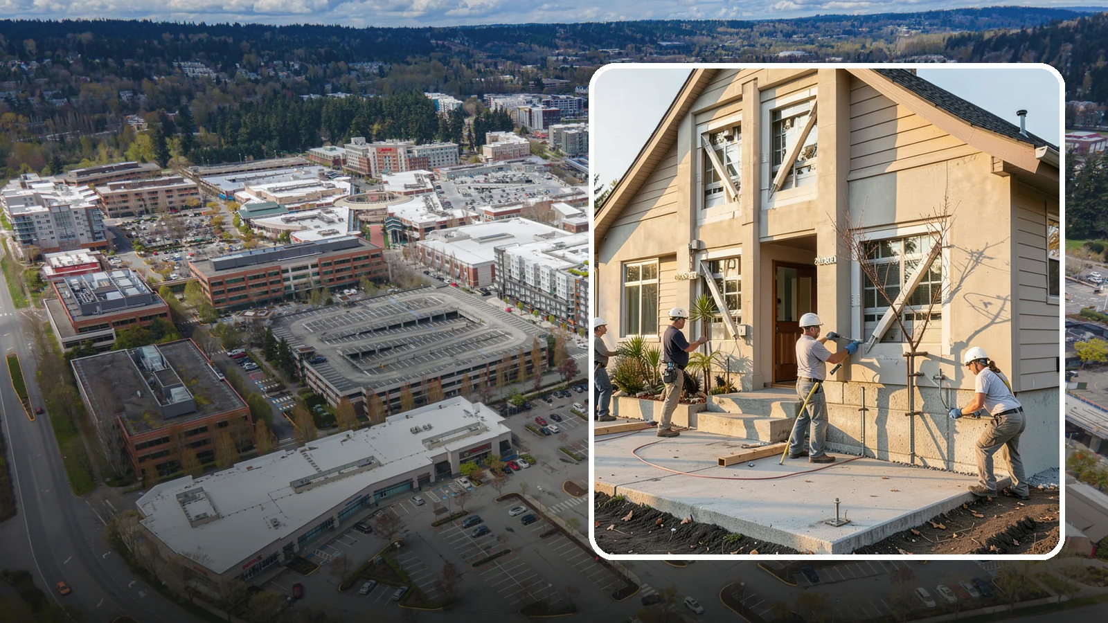 Seismic Retrofit in Redmond, King County, WA - We seismically retrofit older homes to bolt them to their foundations and stand up to a Cascadia-region earthquake.