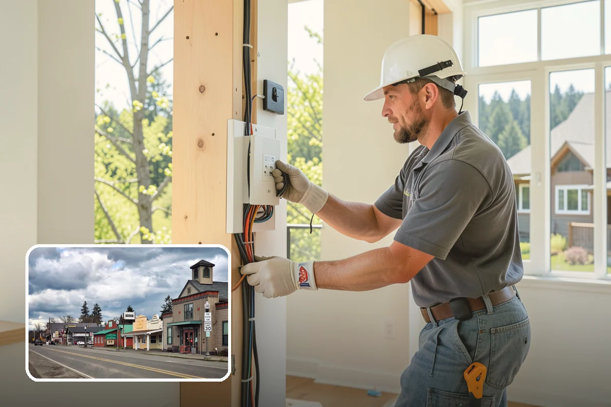 Seismic Retrofit in Roy, Pierce County, WA - A home bolted securely to its foundation