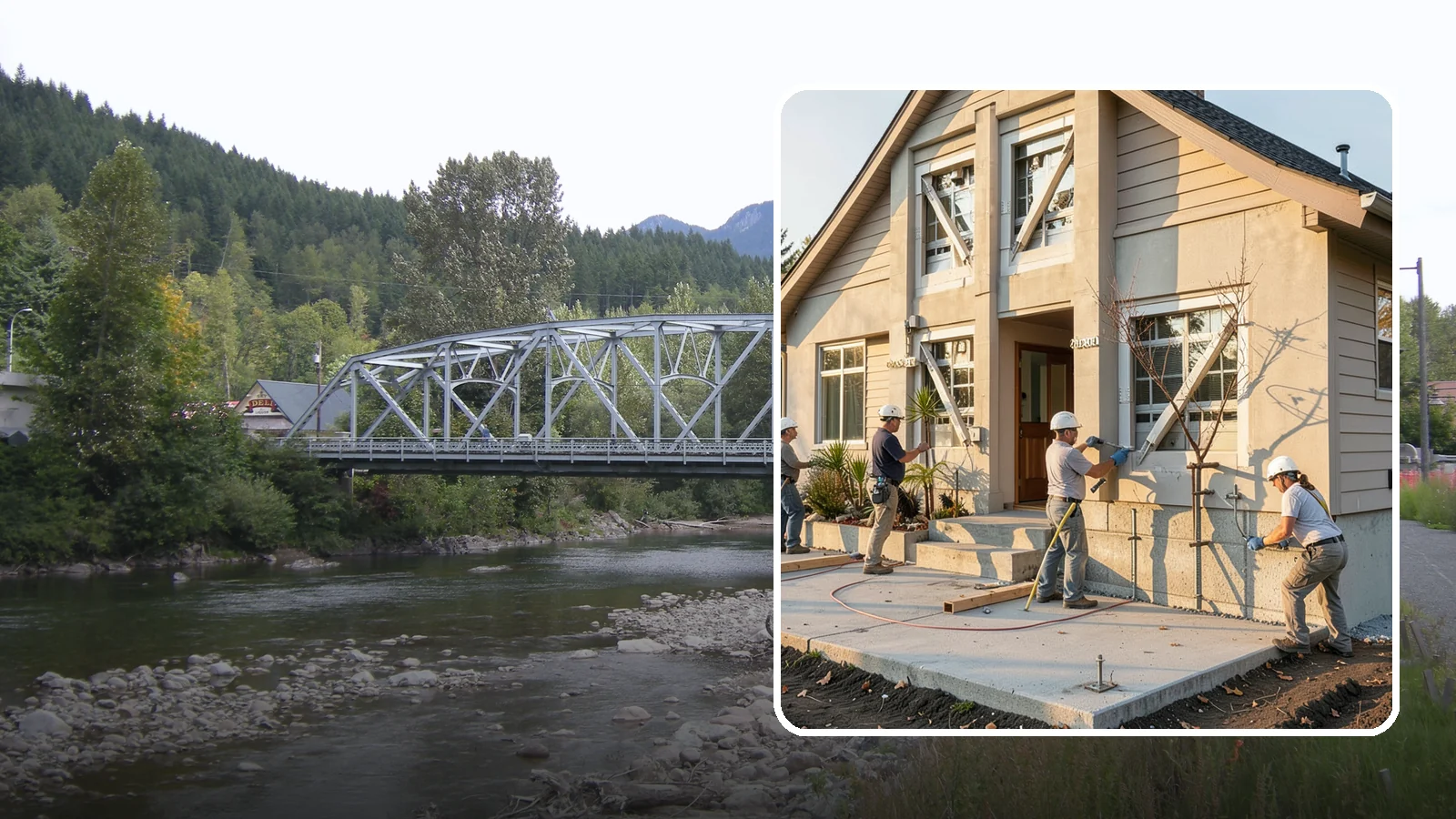 Seismic Retrofit in Skykomish, King County, WA - We seismically retrofit older homes to bolt them to their foundations and stand up to a Cascadia-region earthquake.