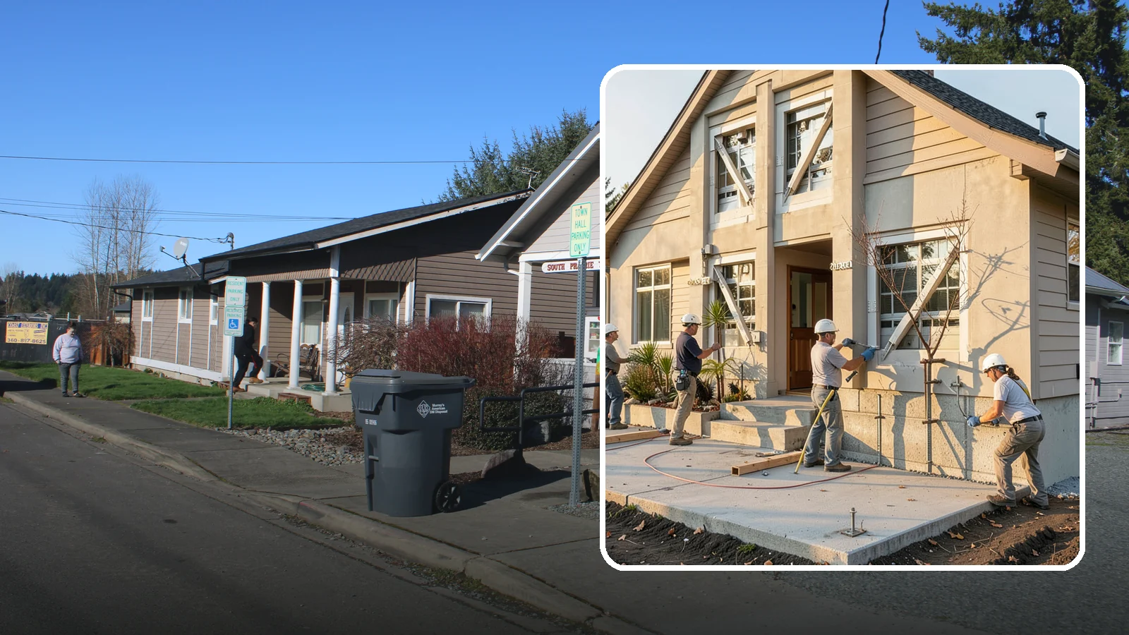 Seismic Retrofit in South Prairie, Pierce County, WA - We seismically retrofit older homes to bolt them to their foundations and stand up to a Cascadia-region earthquake.