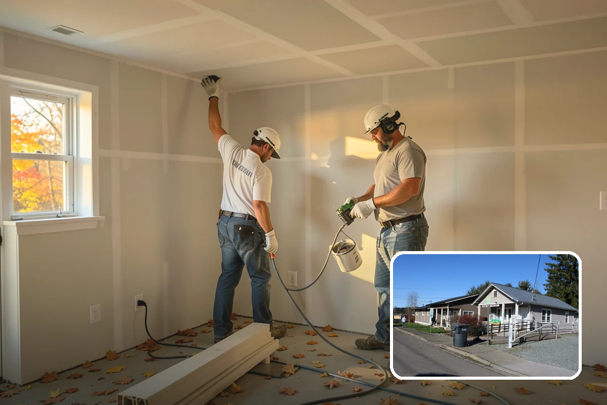 Seismic Retrofit in South Prairie, Pierce County, WA - A home bolted securely to its foundation
