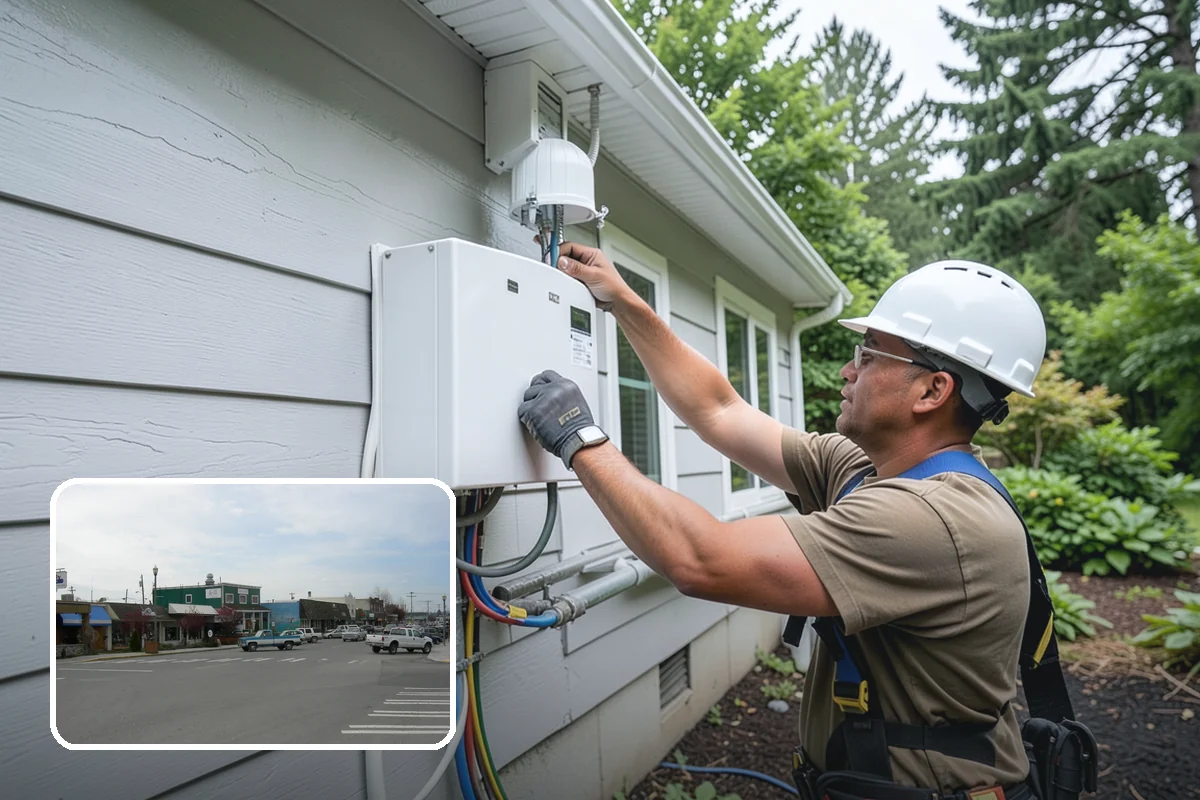 Seismic Retrofit in Stanwood, Snohomish County, WA - A home bolted securely to its foundation