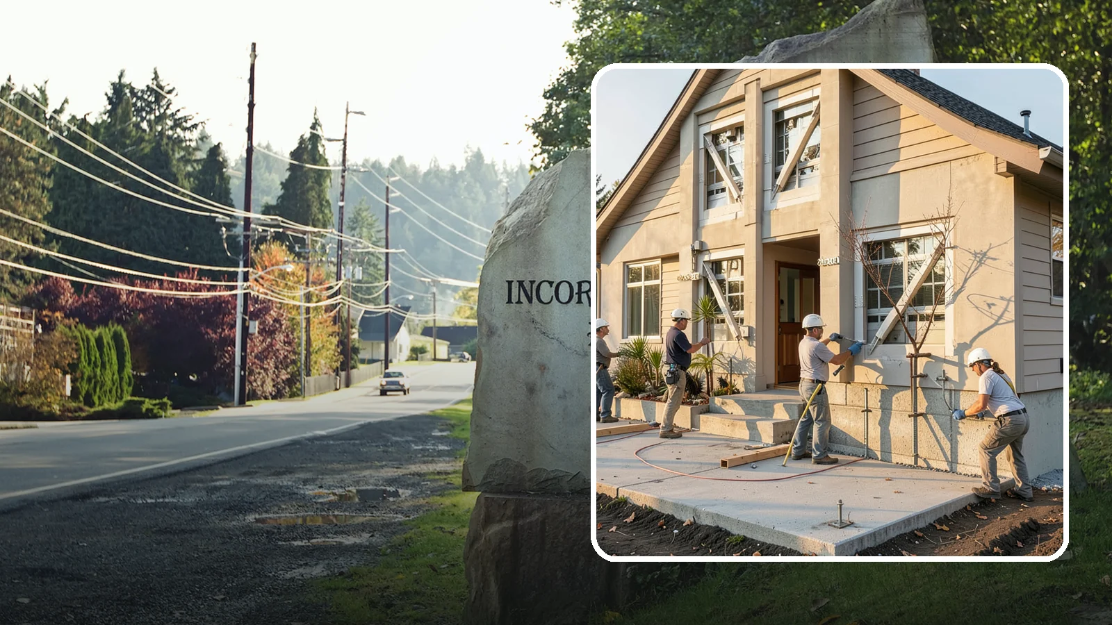 Seismic Retrofit in Wilkeson, Pierce County, WA - We seismically retrofit older homes to bolt them to their foundations and stand up to a Cascadia-region earthquake.