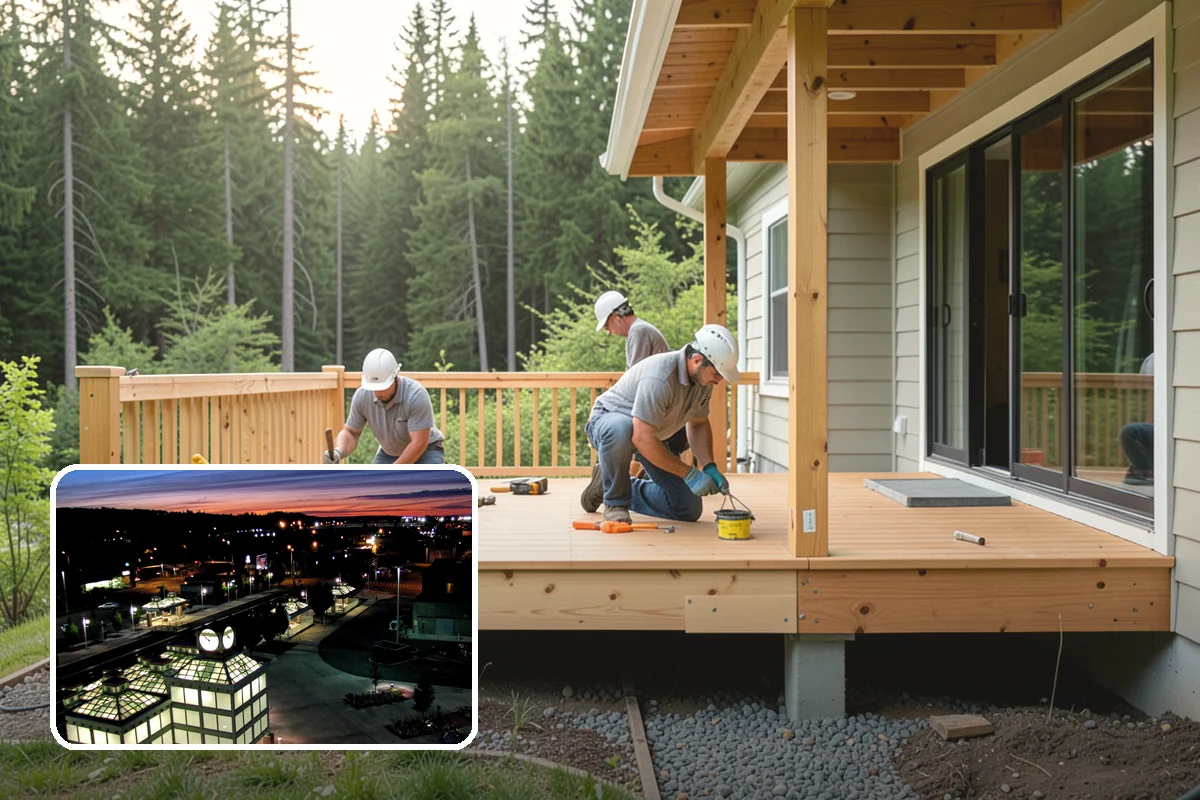 Selective Demolition in Auburn, King County, WA - Only the targeted areas removed, nothing more