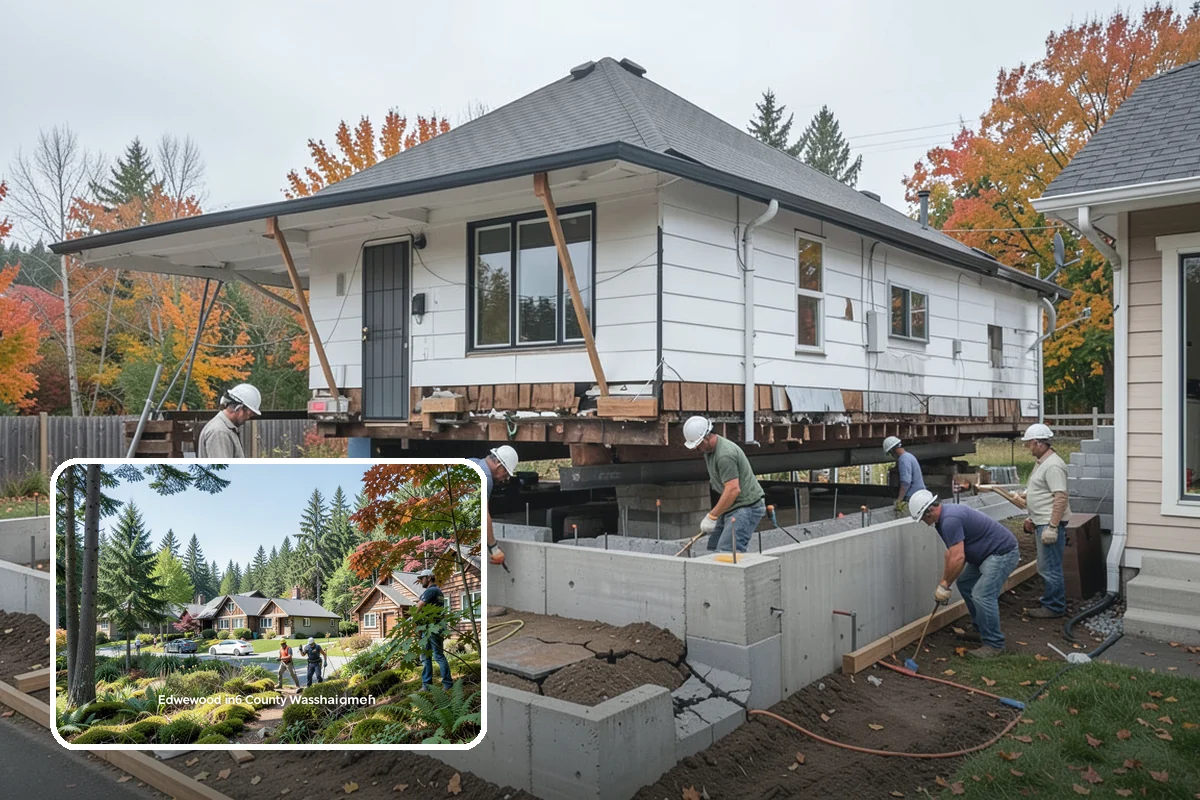 Selective Demolition in Edgewood, Pierce County, WA - Only the targeted areas removed, nothing more