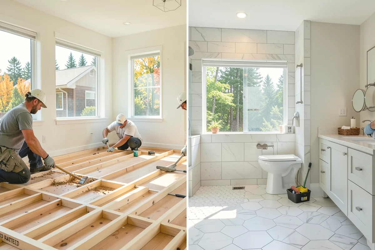 Selective Demolition in Edgewood, Pierce County, WA - Mark exactly what stays and what comes out with you
