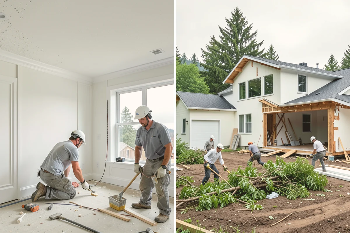 Selective Demolition in Langley, Island County, WA - Mark exactly what stays and what comes out with you