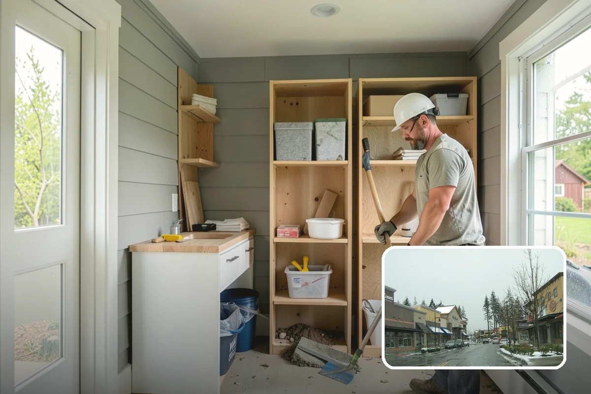 Selective Demolition in Mill Creek, Snohomish County, WA - Only the targeted areas removed, nothing more