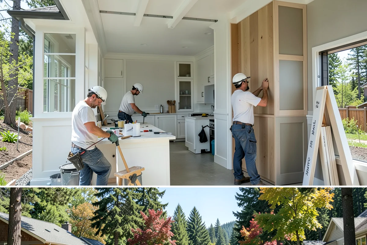 Selective Demolition in Orting, Pierce County, WA - Interior selective demolition runs comfortably year-round since it happens inside the weather envelope.