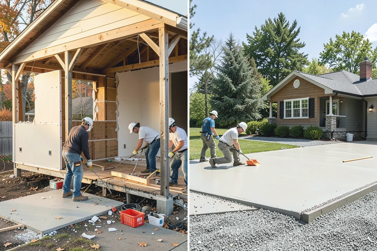 Selective Demolition in South Prairie, Pierce County, WA - Mark exactly what stays and what comes out with you