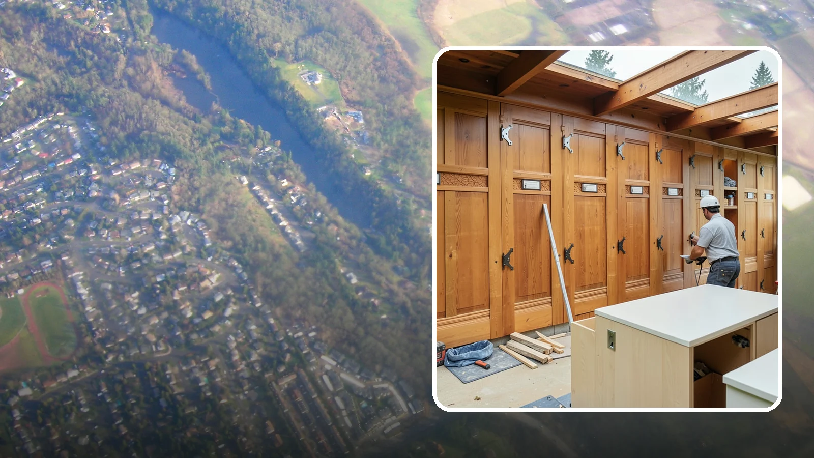 Semi-Custom Cabinet Installation in Algona, King County, WA - Installing semi-custom cabinets that balance personalized options with a more approachable budget and timeline.
