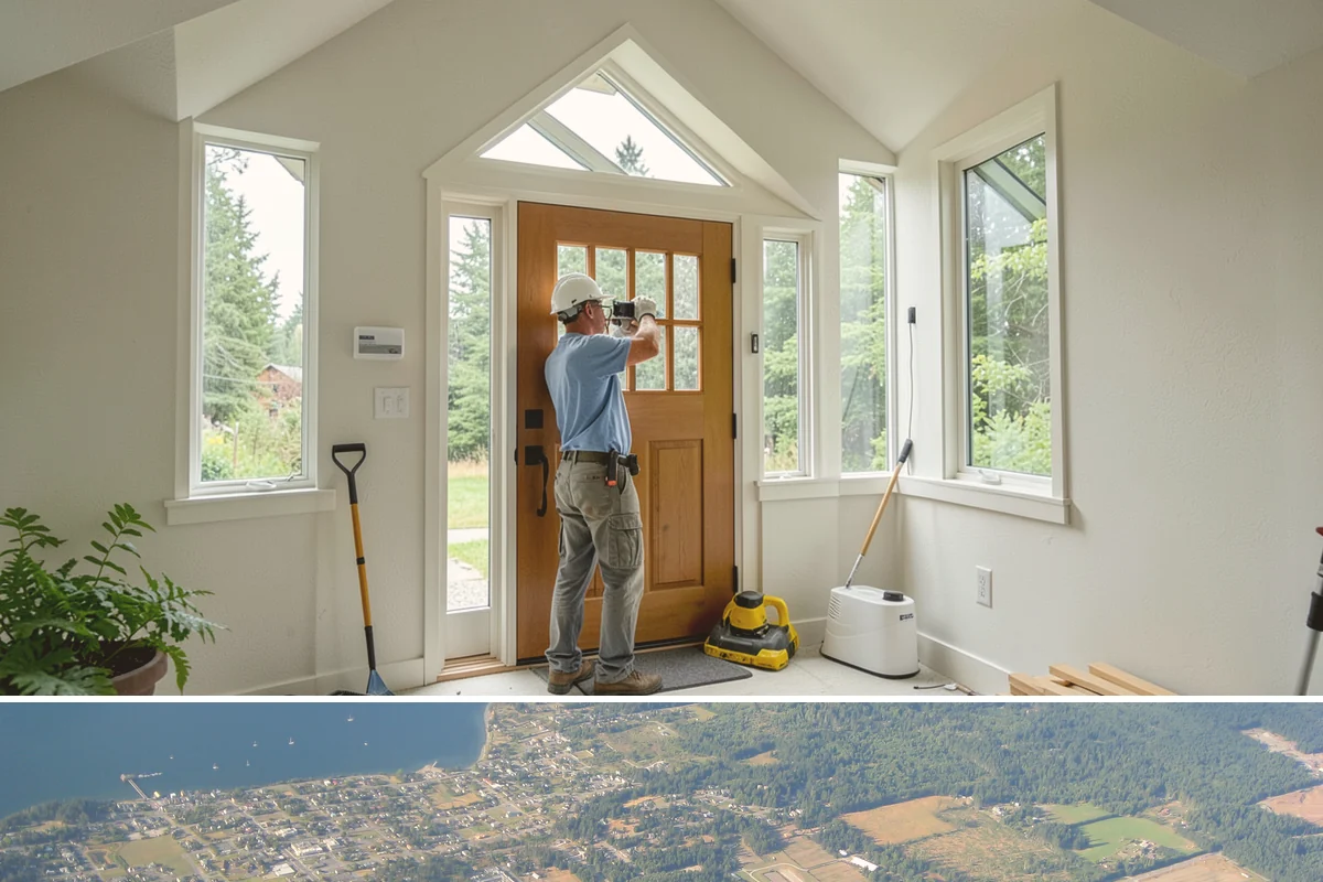 Semi-Custom Cabinet Installation in Coupeville, Island County, WA - Semi-custom cabinet installation is indoor work completed in any season.