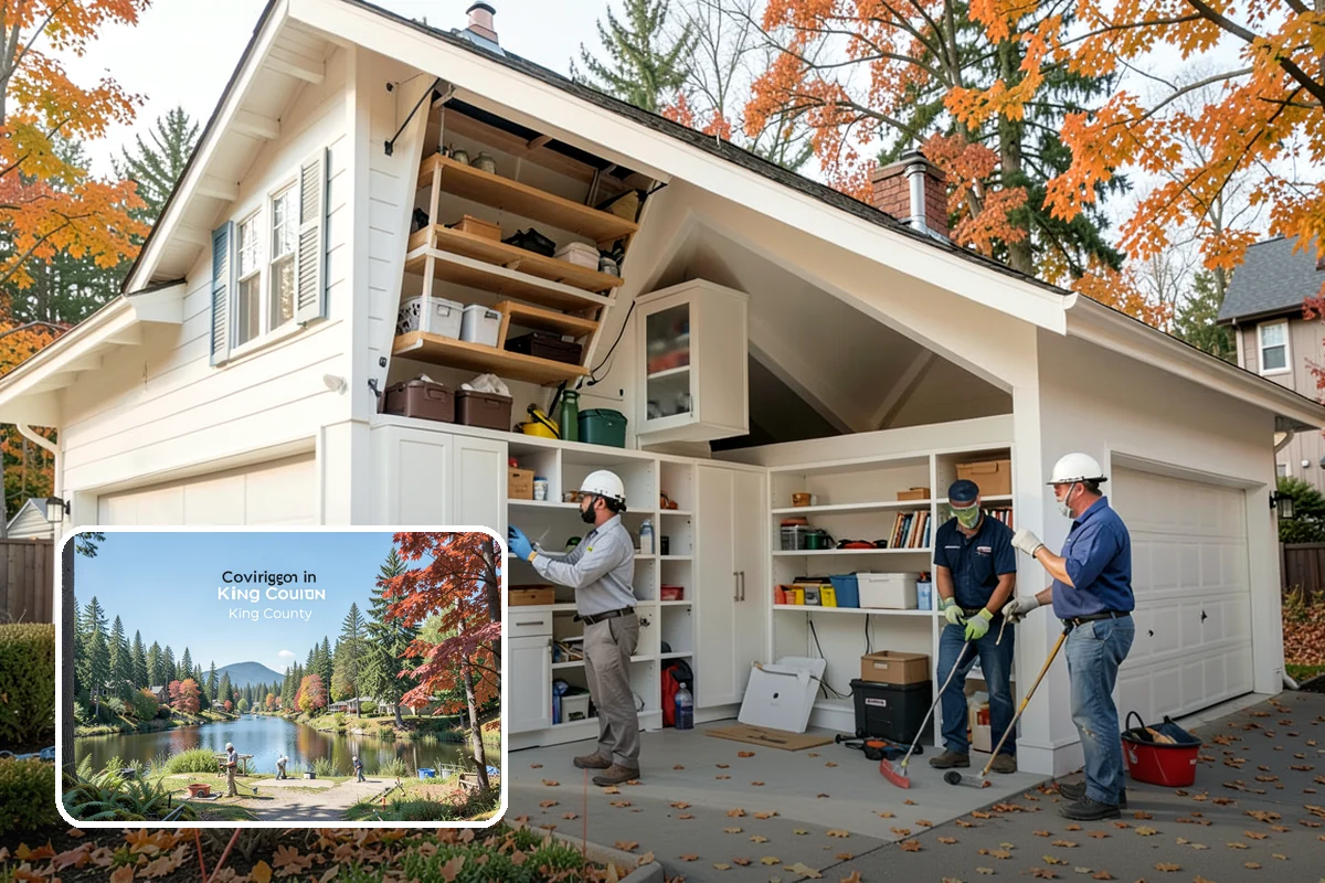 Semi-Custom Cabinet Installation in Covington, King County, WA - More options than stock at a friendlier price