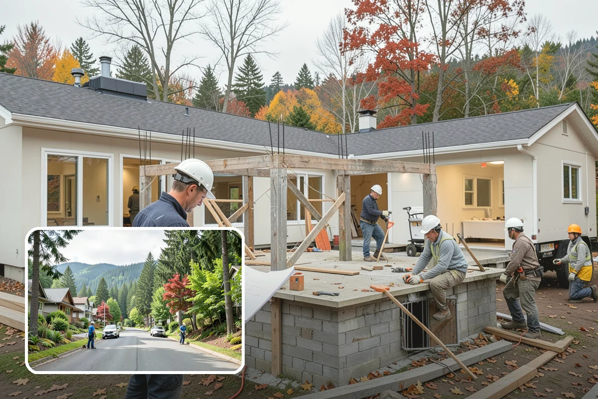 Semi-Custom Cabinet Installation in Darrington, Snohomish County, WA - More options than stock at a friendlier price