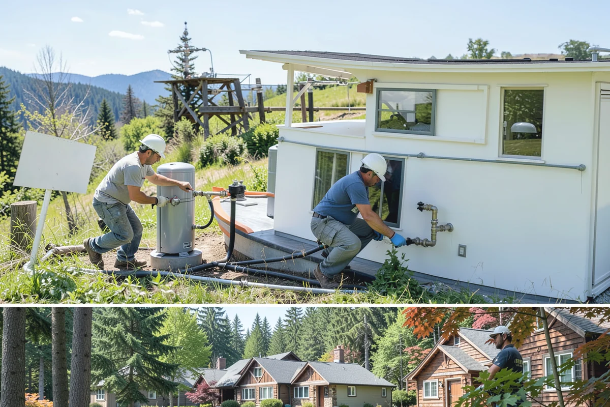 Semi-Custom Cabinet Installation in Edgewood, Pierce County, WA - Semi-custom cabinet installation is indoor work completed in any season.