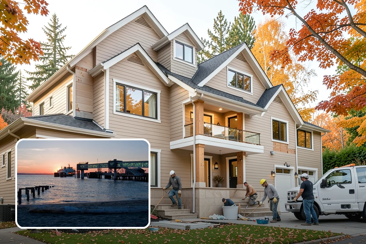 Semi-Custom Cabinet Installation in Edmonds, Snohomish County, WA - More options than stock at a friendlier price