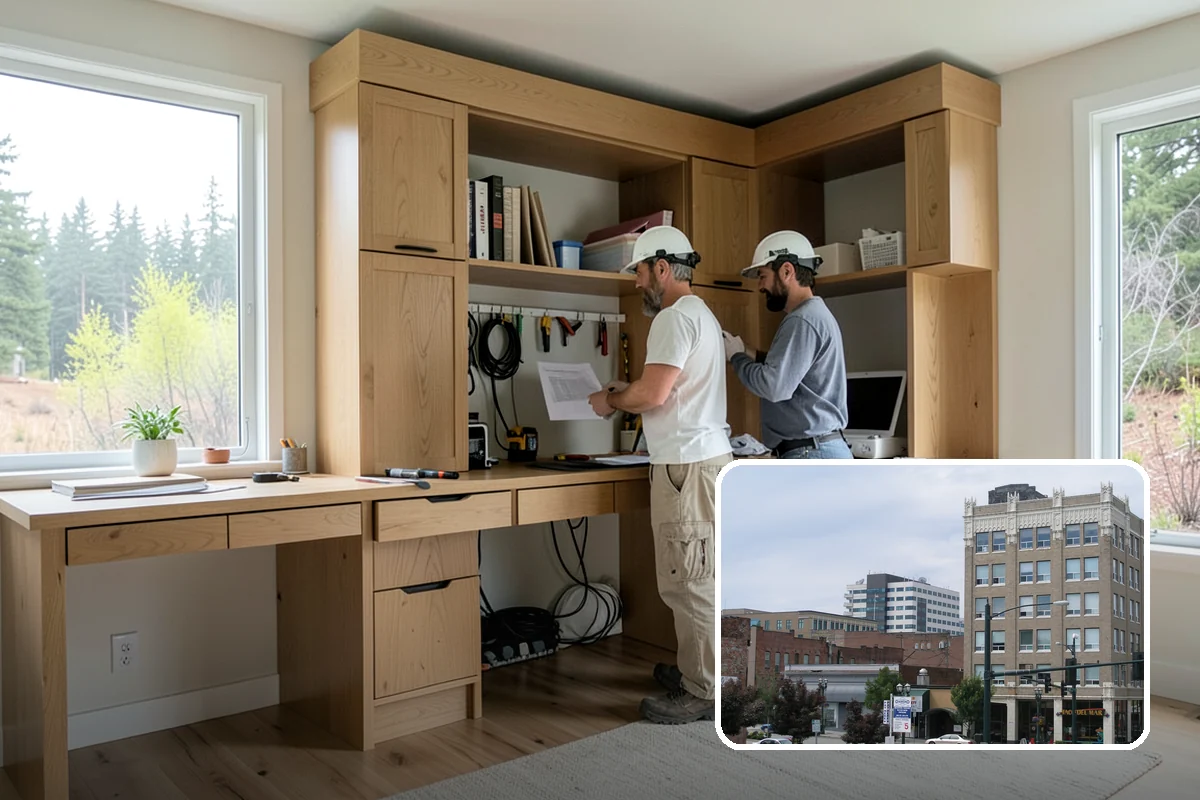 Semi-Custom Cabinet Installation in Everett, Snohomish County, WA - More options than stock at a friendlier price