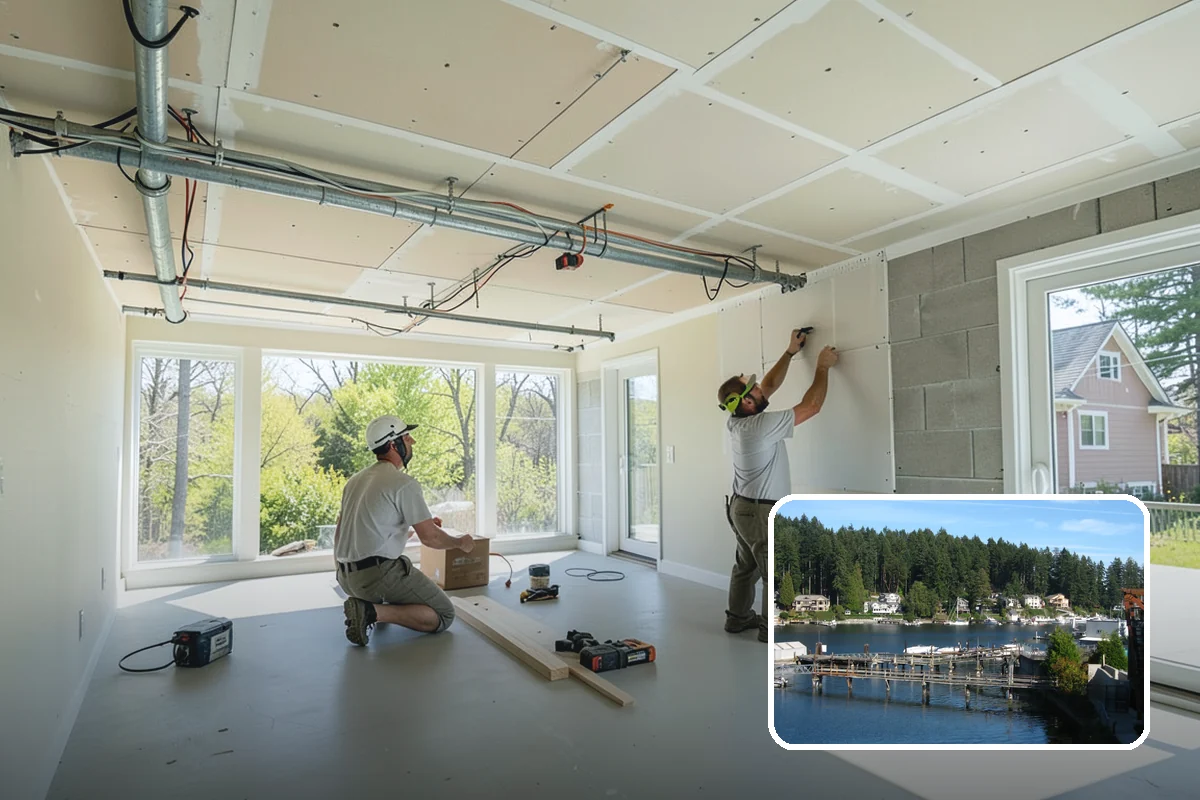 Semi-Custom Cabinet Installation in Gig Harbor, Pierce County, WA - More options than stock at a friendlier price