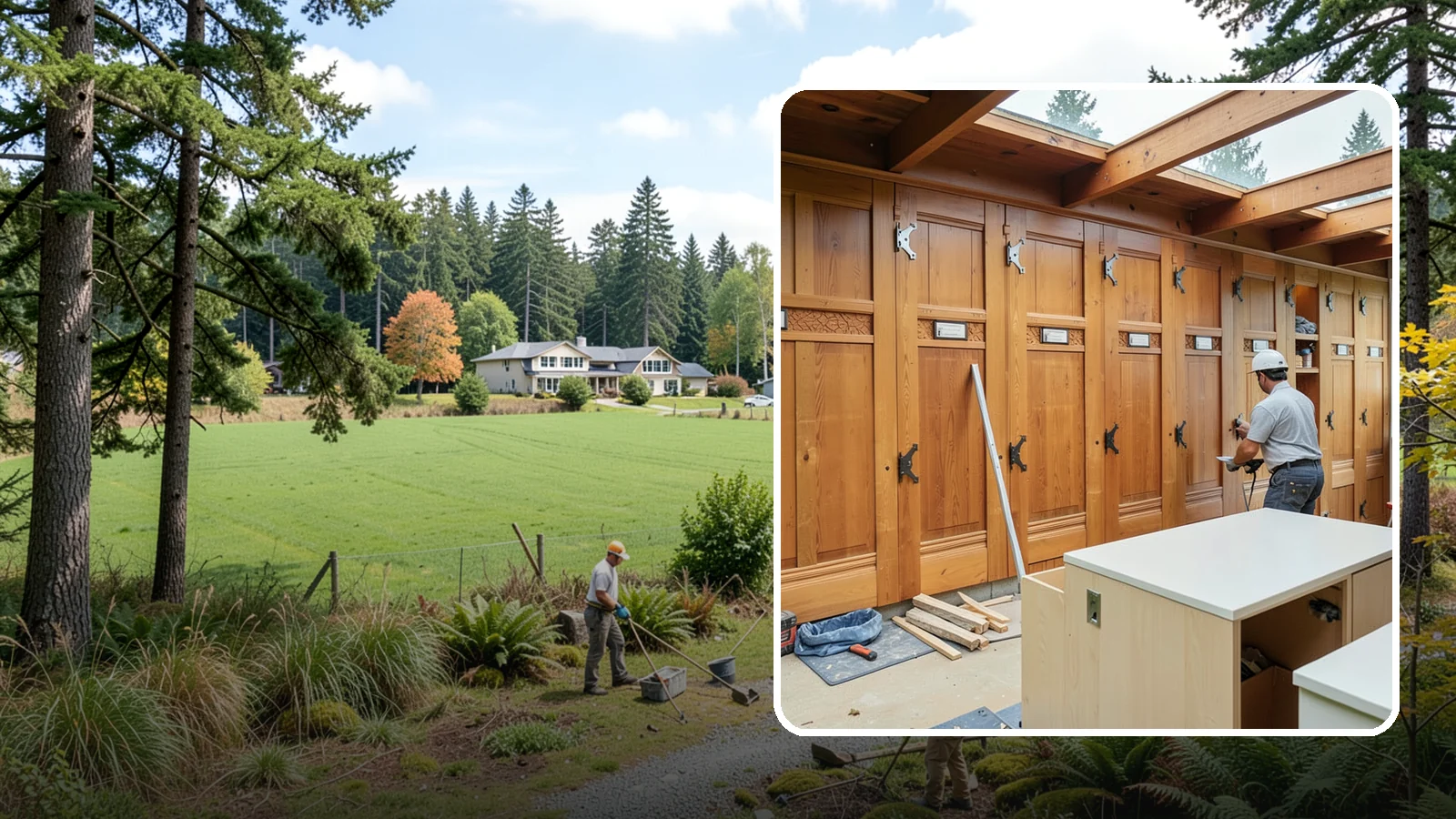 Semi-Custom Cabinet Installation in Lyman, Skagit County, WA - Installing semi-custom cabinets that balance personalized options with a more approachable budget and timeline.